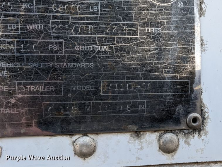 image for item DR6854 2005 Great Dane 7411TP-SA  dry van trailer