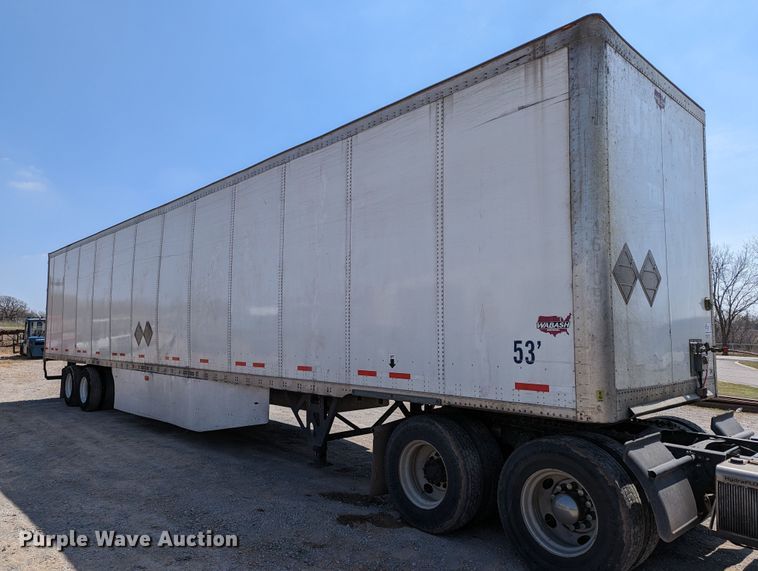 image for item DR6859 2018 Wabash Duraplate DVCVHPC  dry van trailer