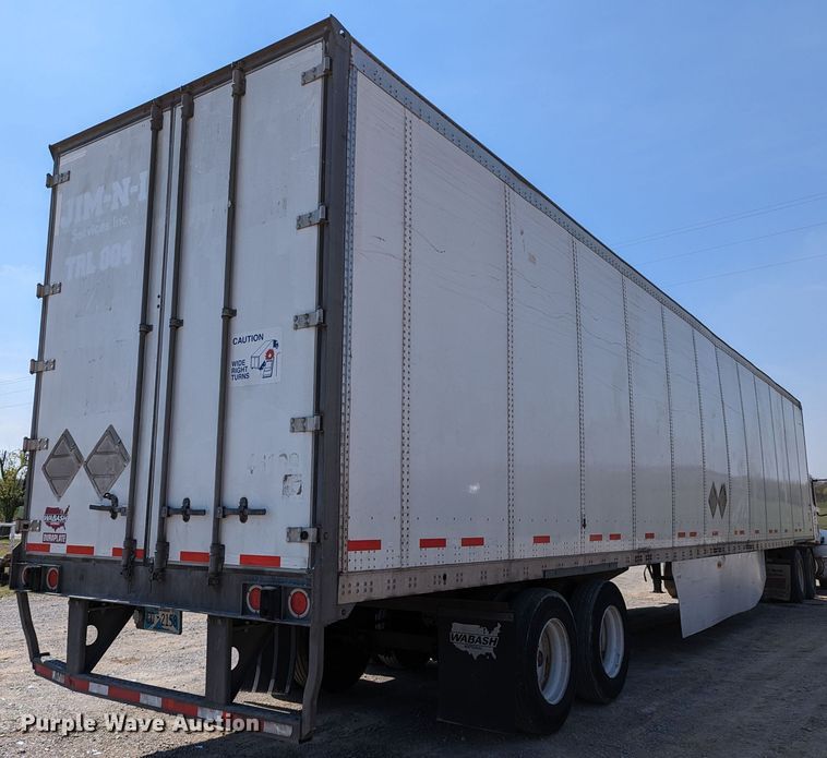 image for item DR6859 2018 Wabash Duraplate DVCVHPC  dry van trailer