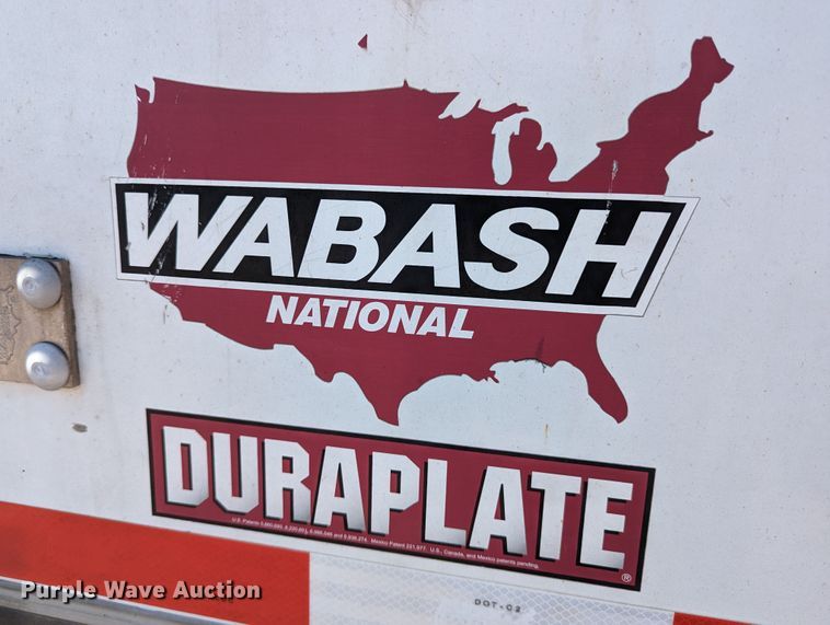 image for item DR6859 2018 Wabash Duraplate DVCVHPC  dry van trailer