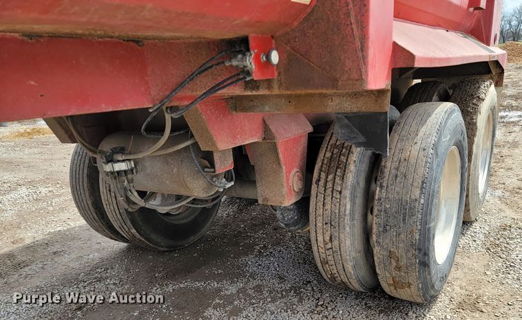 image for item HG9490 1998 Travis  end dump trailer