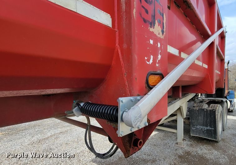 image for item HG9490 1998 Travis  end dump trailer
