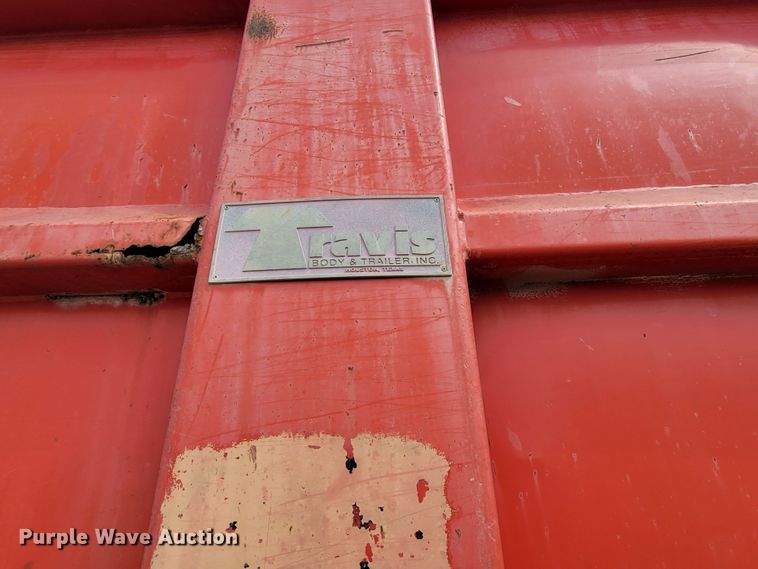 image for item HG9490 1998 Travis  end dump trailer