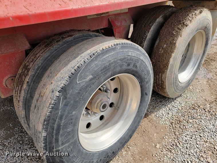 image for item HG9490 1998 Travis  end dump trailer