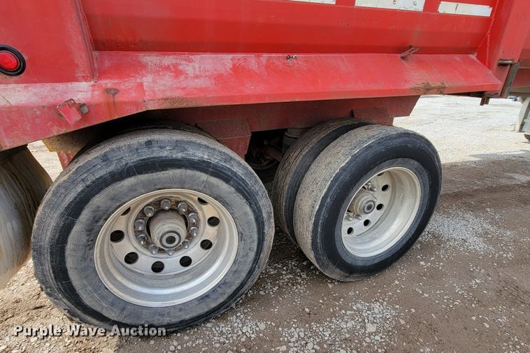image for item HG9490 1998 Travis  end dump trailer