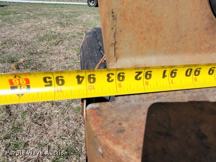 image for item HG9497 1965 Industrial Western SPS45  pneumatic dry bulk pup trailer