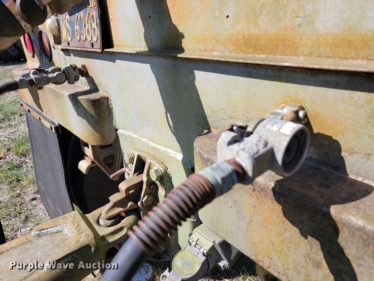 image for item HG9497 1965 Industrial Western SPS45  pneumatic dry bulk pup trailer