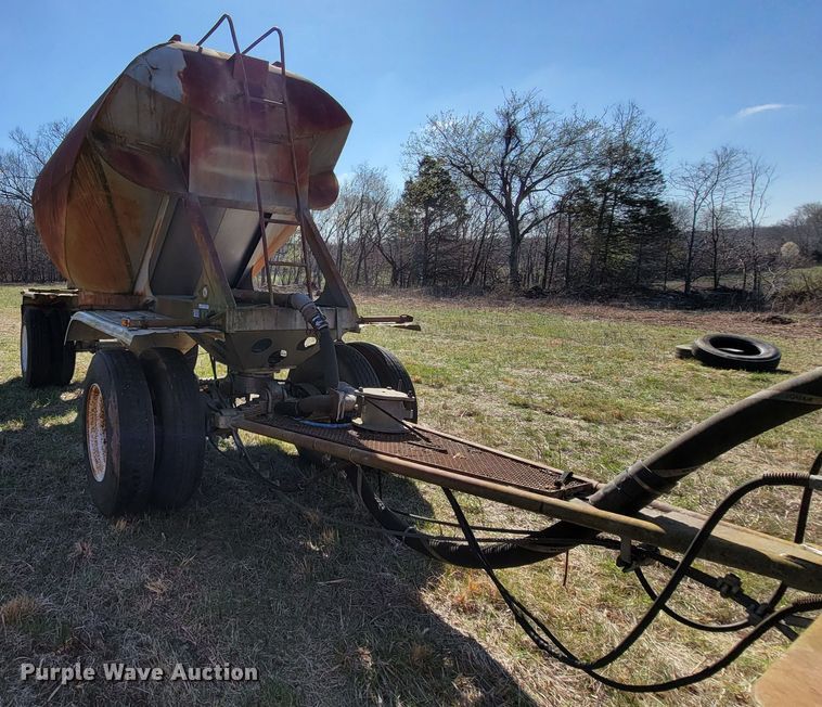 image for item HP9696 1965 Industrial Western SPT45  pneumatic dry bulk pup trailer