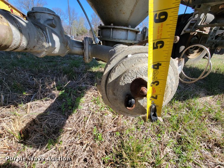 image for item HP9696 1965 Industrial Western SPT45  pneumatic dry bulk pup trailer