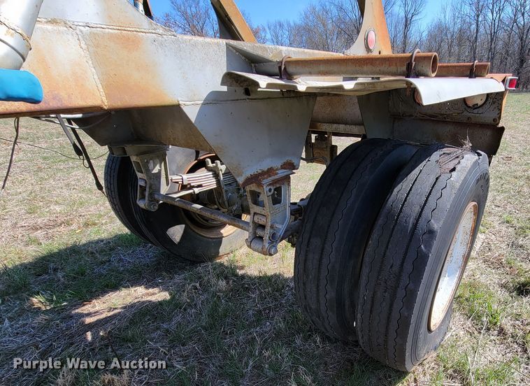 image for item HP9696 1965 Industrial Western SPT45  pneumatic dry bulk pup trailer