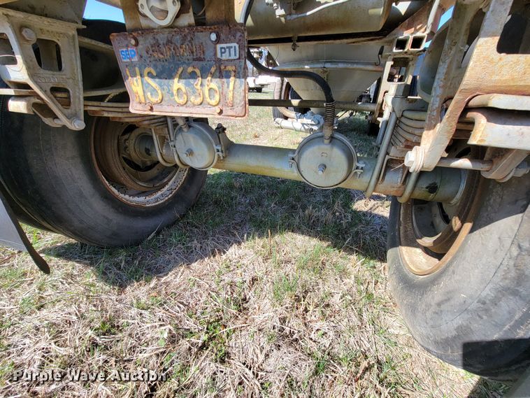 image for item HP9696 1965 Industrial Western SPT45  pneumatic dry bulk pup trailer