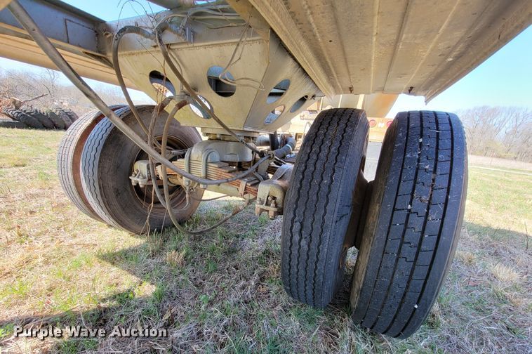 image for item HP9696 1965 Industrial Western SPT45  pneumatic dry bulk pup trailer