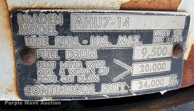 image for item JL9316 2006 Trail-Eze  tilt deck equipment trailer