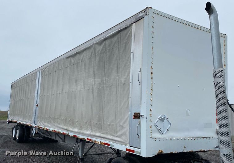 image for item KB9518 2005 NuVan NSS-53102  side curtain trailer
