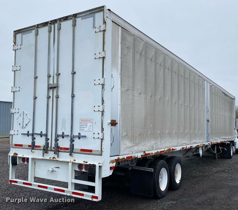 image for item KB9518 2005 NuVan NSS-53102  side curtain trailer
