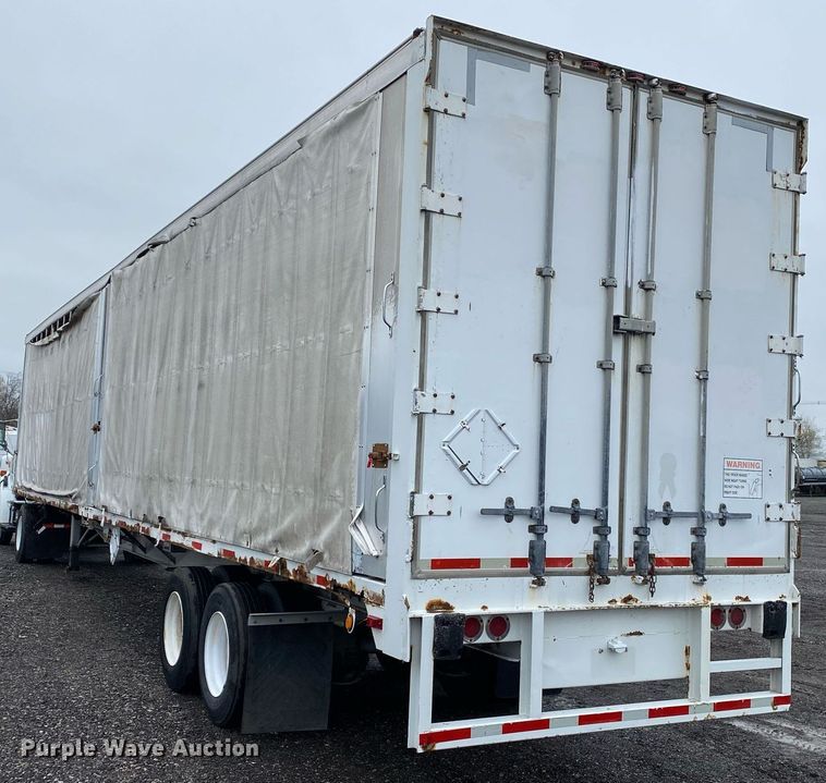 image for item KB9518 2005 NuVan NSS-53102  side curtain trailer