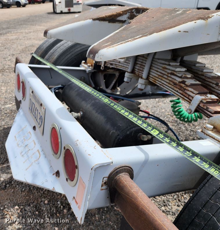 image for item KC9684 1996 Silver Eagle CST20W  trailer dolly