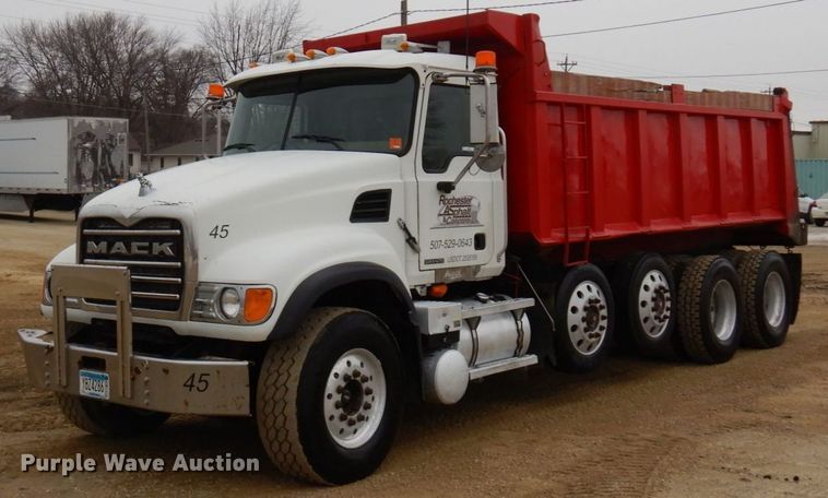 image for item KU9881 2004 Mack CV713 Granite  dump truck
