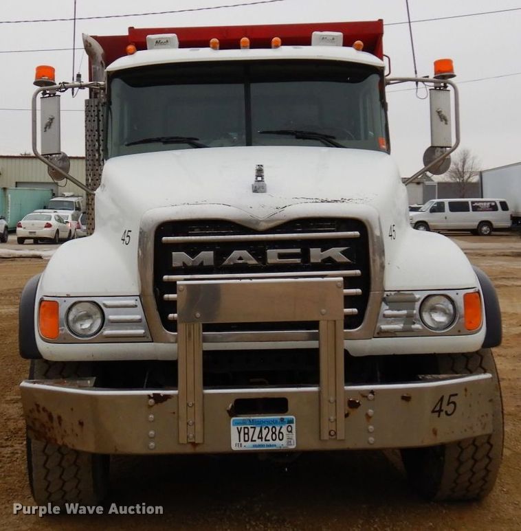 image for item KU9881 2004 Mack CV713 Granite  dump truck