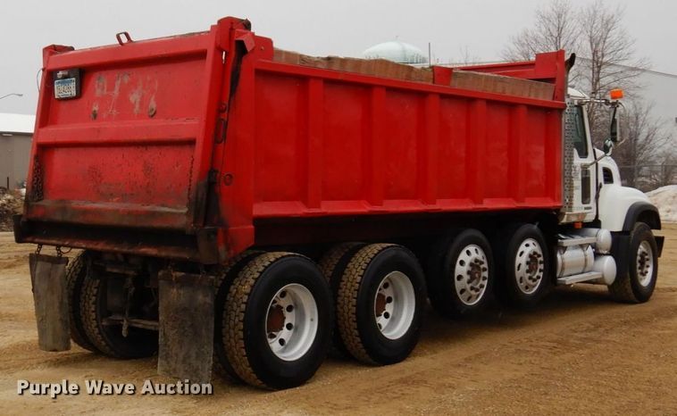 image for item KU9881 2004 Mack CV713 Granite  dump truck
