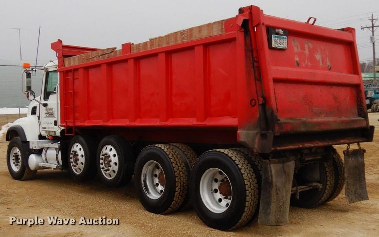 image for item KU9881 2004 Mack CV713 Granite  dump truck