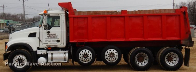 image for item KU9881 2004 Mack CV713 Granite  dump truck