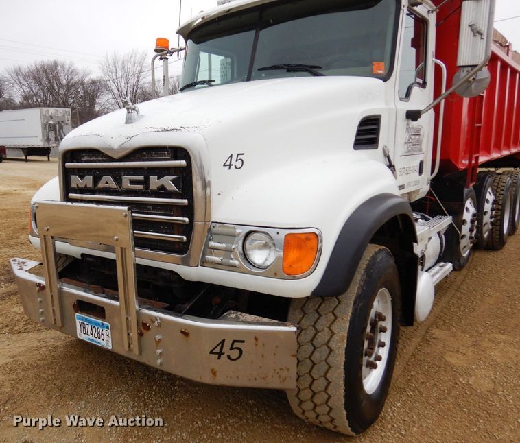 image for item KU9881 2004 Mack CV713 Granite  dump truck