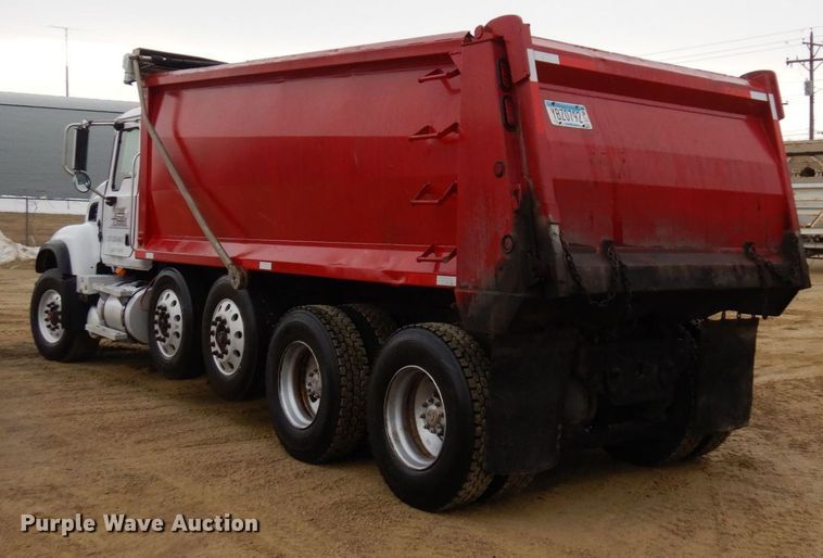 image for item KU9882 2007 Mack CV713 Granite  dump truck