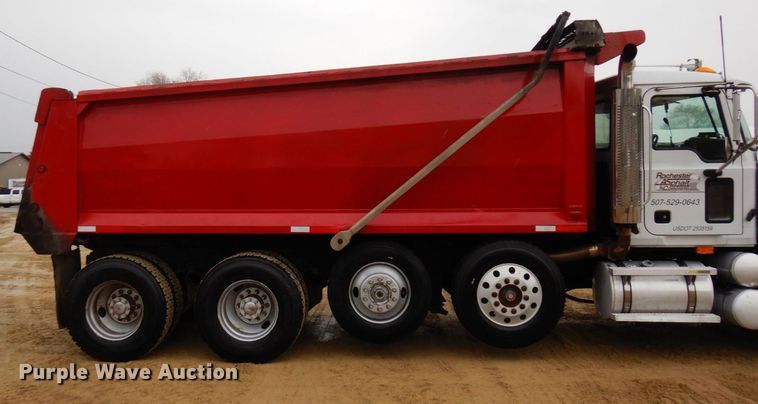 image for item KU9882 2007 Mack CV713 Granite  dump truck