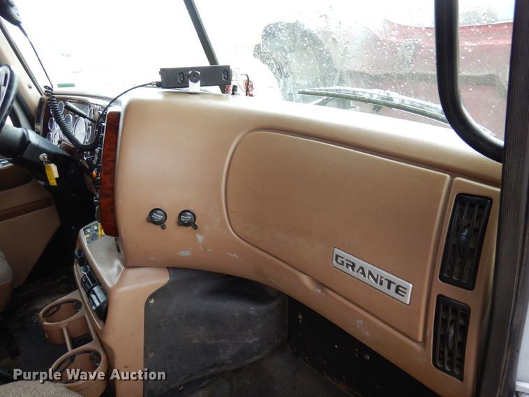 image for item KU9882 2007 Mack CV713 Granite  dump truck