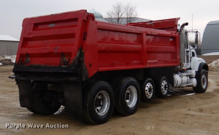 image for item KU9883 2006 Mack CV713 Granite  dump truck