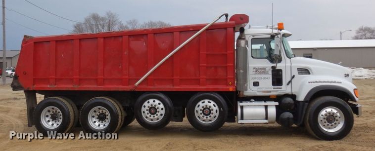 image for item KU9884 2002 Mack CV713 Granite  dump truck
