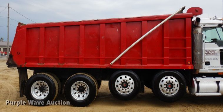 image for item KU9884 2002 Mack CV713 Granite  dump truck