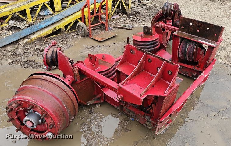 image for item LE9328 Steerable pusher axle