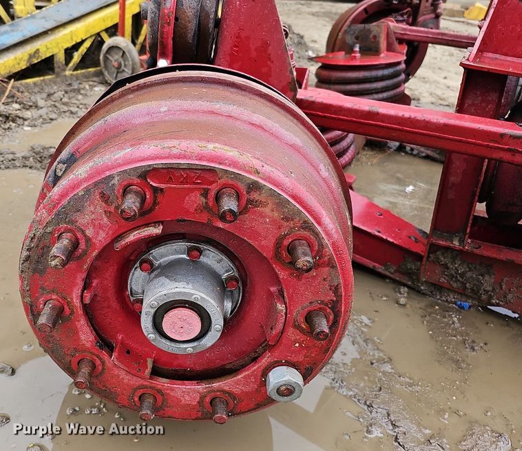 image for item LE9328 Steerable pusher axle