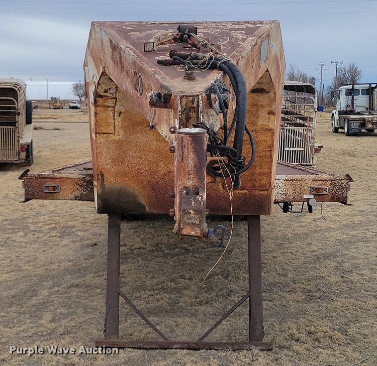 image for item LG9402 1976 Dakota Trail-EZE  tilt deck equipment trailer