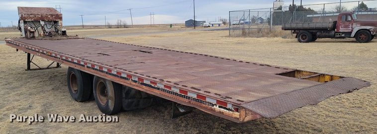 image for item LG9402 1976 Dakota Trail-EZE  tilt deck equipment trailer
