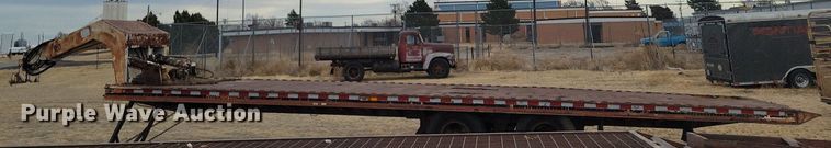 image for item LG9402 1976 Dakota Trail-EZE  tilt deck equipment trailer