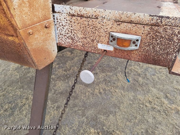 image for item LG9402 1976 Dakota Trail-EZE  tilt deck equipment trailer