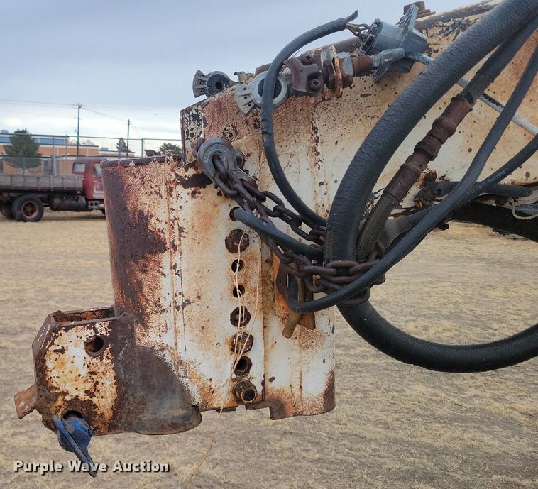 image for item LG9402 1976 Dakota Trail-EZE  tilt deck equipment trailer