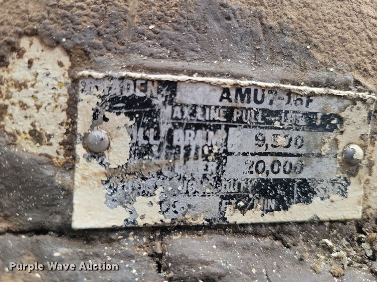 image for item LG9402 1976 Dakota Trail-EZE  tilt deck equipment trailer