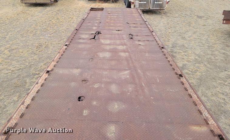 image for item LG9402 1976 Dakota Trail-EZE  tilt deck equipment trailer