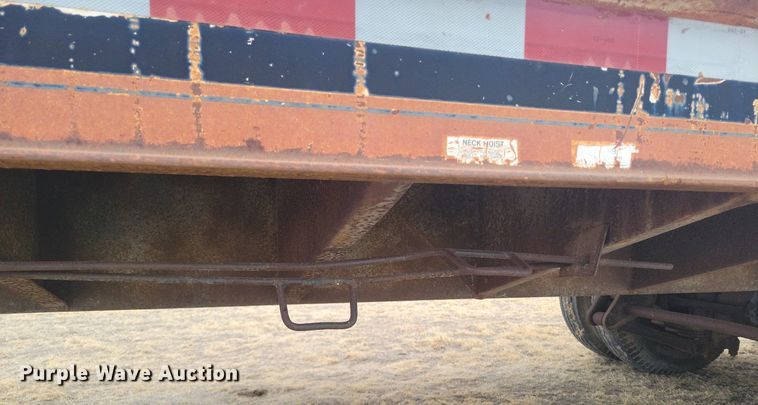 image for item LG9402 1976 Dakota Trail-EZE  tilt deck equipment trailer