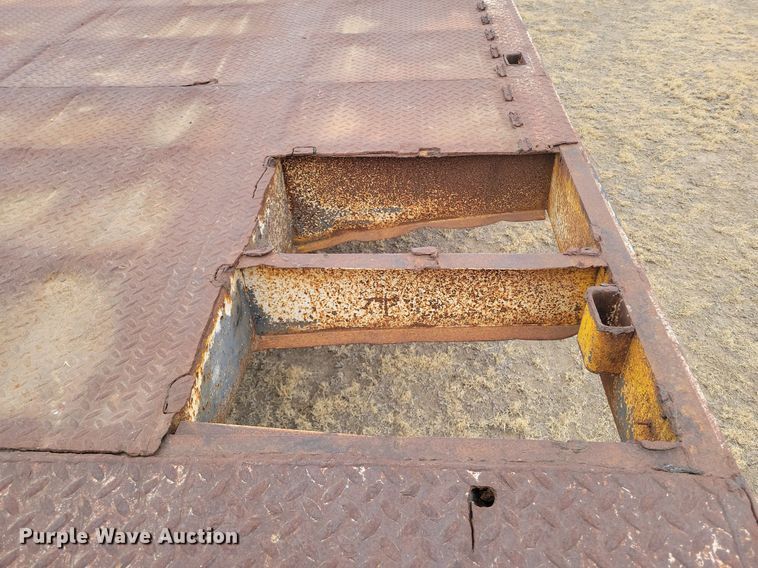 image for item LG9402 1976 Dakota Trail-EZE  tilt deck equipment trailer