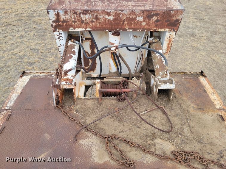 image for item LG9402 1976 Dakota Trail-EZE  tilt deck equipment trailer