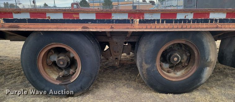 image for item LG9402 1976 Dakota Trail-EZE  tilt deck equipment trailer