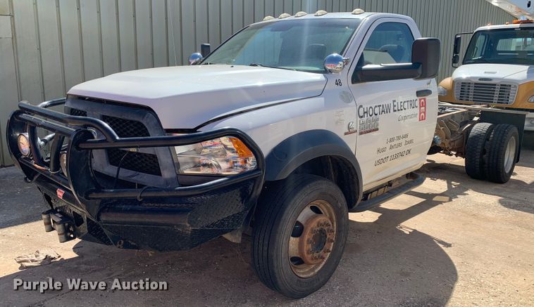 image for item LI9237 2013 Dodge Ram 5500HD  truck cab and chassis