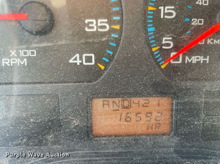 image for item LJ9542 2007 International 4300  flatbed truck