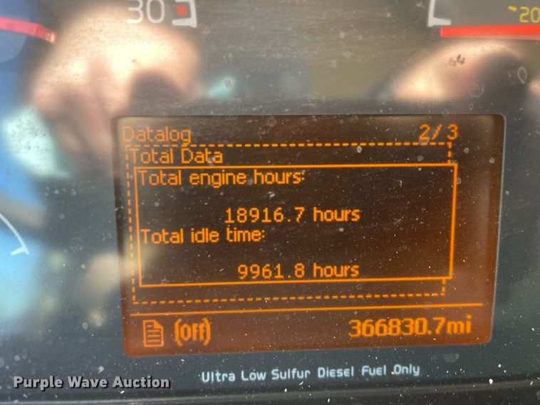 image for item LJ9552 2015 Volvo  semi truck