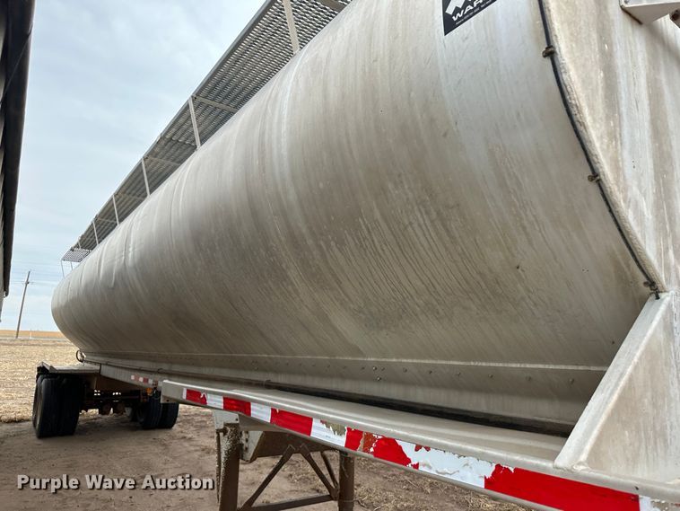 image for item LT9228 1998 Warren  feed delivery trailer